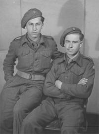 S kamarádem v Anglii