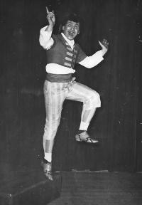 Dr Skála jako Molierův Scapino, Praha 1960