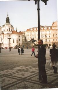 Vladimir na Staroměstském náměstí, Praha 1990