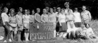 Druhý katolický esperantský tábor v Herborticích v roce 1970 