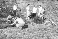 První katolický esperantský tábor v Herborticích v roce 1969