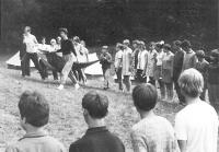 První katolický esperantský tábor v Herborticích v roce 1969