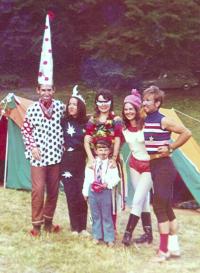 Třetí katolický esperantský tábor v Herborticích v roce 1971