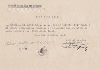 Release of Eduard Lederer from the SS camp, 1945