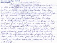 Michal Skiba - dopis