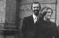 Křenková Romana - svatba 1974 