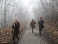 Mária Ludassy and Ágnes Heller in János hill