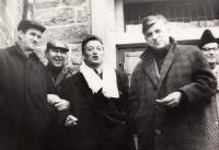 S účastníky mezinárodního sympozia ve Weimaru- G. Holtz-Baumert, G.Rodari,A.Hromadžič, I.Motjašov