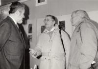 With Vlastimil Brodsky and Milos Noll 1980
