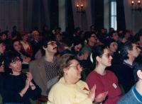 A TDDSZ első küldöttgyűlése (Gáspár Zsuzsa bal alsó sarok), 1988