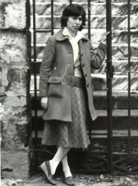 Zsuzsa Gáspár about 1979