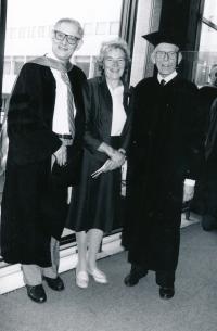 New York - čestný doktorát, 1991