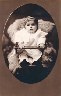 Dušan Straňák v dětství