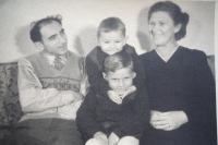 Rodinné foto, rok 1952