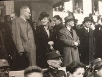František Erban (vlevo) s Hanou a Edvardem Benešovými