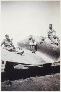 Hynek Zmítko na letišti