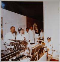 Nocar Ladislav - první z leva, EX Plzeň 1968 