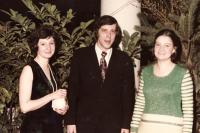 Bystrovová Marta - Larisa a Alexej Švagr, M. Bystrovová asi 1971
