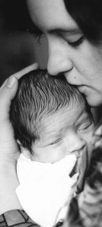 Bystrovová Marta - narození syna Vladimíra 1970