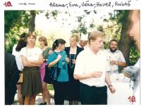 20.7. 1992 Václav Havel se loučí se zaměstnanci Hradu