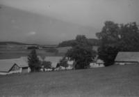 Zemědělská usedlost Josefa Mahela před požárem v roce 1954