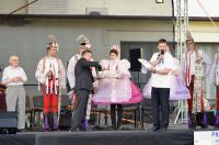 2016 - meeting of the natives in Dolní Bojanovice. Matěj Komosný as the eldest man of the village on the left during the baptism of the village book.