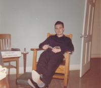 1964 - únor, Petr Esterka v pracovně