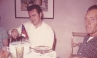 1969 - Peter Esterka: "On the way to California I stopped in Sherburn, where I spoke on the occasion of decorating the graves, when he remembers all those who gave their lives for their country. Prepared a small celebration with a cake and a Czech flag."