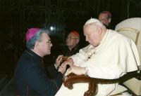 2005 - Petr Esterka a papež Jan Pavel II.
