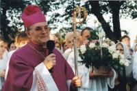 1999 - slavnost v obci Dolní Bojanovice po biskupském svěcení