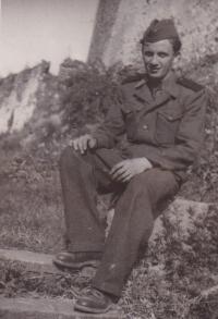 Vojtěch Sasín, soldier, 1953