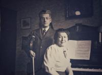 Aunt Malva and uncle Evžen