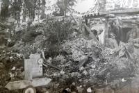 Fotografie Karla Plháka st.  21. pluk čs. legií ve Francii. legií ve Francii