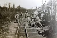 Fotografie Karla Plháka st.  21. pluk čs. legií ve Francii. legií ve Francii