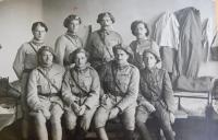 Karel Plhák st. (označen)v 21. pluk čs. legií ve Francii