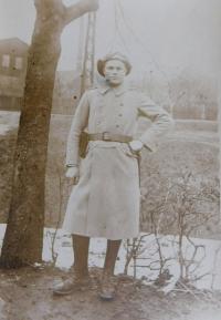 Karel Plhák st. v 21. pluk čs. legií ve Francii