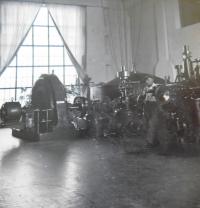 Strojovna vodní elektrárny v Háji u Třeštiny, která je dnes národní kulturní památkou