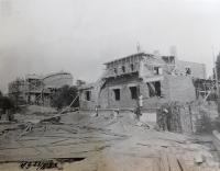 Výstavba vodní elektrárny v Háji u Třeštiny, která je dnes národní kulturní památkou