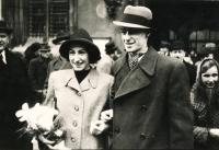 Prokop Michal – rodiče Lota a Jindřich Prokop, svatební foto 1939