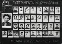 Strážnická Jaroslava – 2. řada zleva, tablo