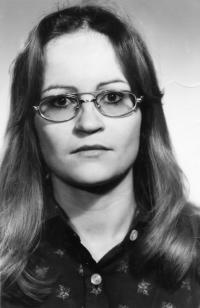 Strážnická Jaroslava – maturitní foto 1976