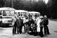 Strážnická Jaroslava – inthe middle, PZO Benátky trip 1980