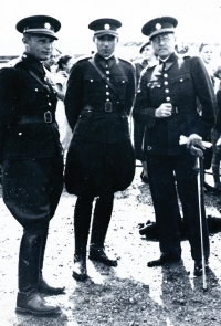 14 - father as the Czechoslovak army officer 