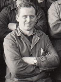 Milan Čapek as a toolroom manager, approx. 1967