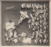 Obchodní akademie Turnov 1936 - 1940 (Marie Zubíková vlevo dole)