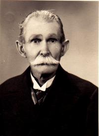 dědeček Antonín Dekoj, 1942