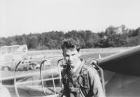 Jiří Nor a jeho oblíbený sport, Točná u Prahy 1956