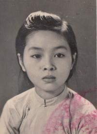 Nhung as a child