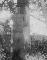 Budoucí podnikatel a továrník Josef Sousedík za první světové války 