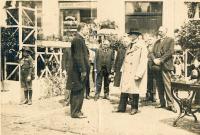 Josef Sousedík vítá prezidenta Masaryka ve Vsetíně - cca rok 1928 